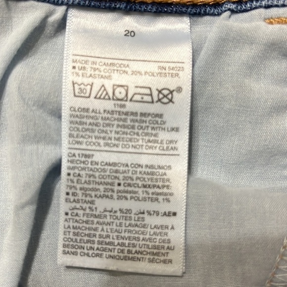 Old Navy denim shorts size 20 - Picture 4 of 4